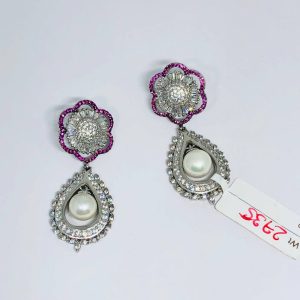 925 sterling silver pair of earrings